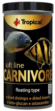 Soft Line Carnivore 250ml / 80g - Nourriture pour Grands Poissons prédateurs