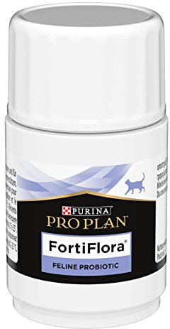 Pro Plan Forti Flora - Mangime complementare per gatti per sostenere la salute intestinale, con probiotici, 30 compresse masticabili