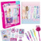 abeec Barbie Diary And Purse Set - Diary & Purse Set - Unleash Your Inner Fashionista With Holographic Stickers, Gel Pens, And Pom Pom Pen, Perfect For Back To School Stationery