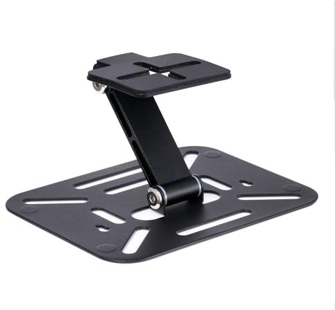 iSinbox Projector Foldable Mount, Mini Ceiling Wall Projector Mount, Ultra-Compact Folding Stand Easy Setup with 180-Degree Rotation, Lightweight 295g Not Compatible with JY821 Model
