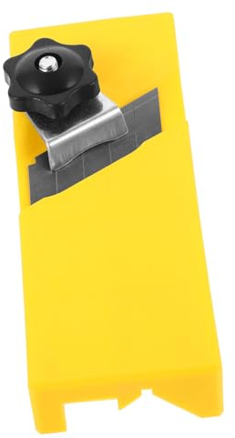HOMSFOU Raboteuse Manuelle pour Bordures Outil de Finition Compact et Portable pour Plaques de Plâtre Trimmer Robuste pour Chanfreinage et Durable