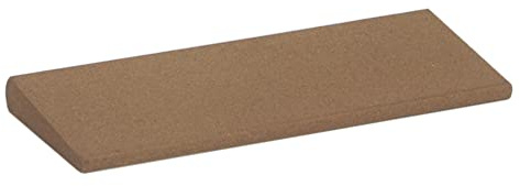 Norton India AO Round Edge Slips Sharpening Stone for Knives, Tools and Wood gouges-Medium Grit