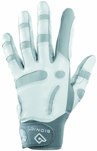 Bionic ReliefGrip, Guante de golf mano izquierda, Hombre, Blanco, L