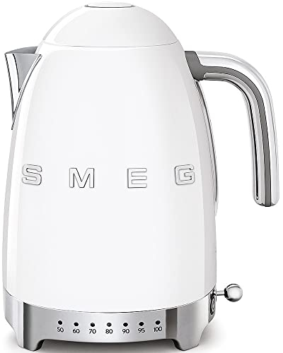 Jug Kettle, LED Display, 7 Temperature Settings, Acoustic Alarm, 3KW, 1.7L, White