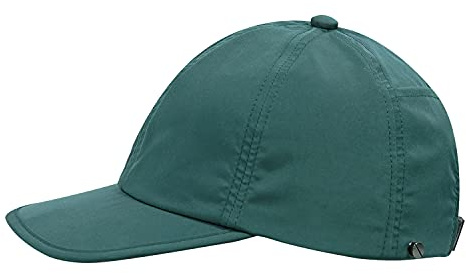 Clape Flat Brim vattentät keps män snabbtorkande basebollkeps utomhus löpning keps baseball keps med liten ficka snapback passform keps sport sköldpadda, GD49-grön,