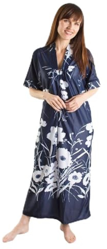 Fashion Friendly Dark Print Kaftan - 4 Extra Large (32-34)