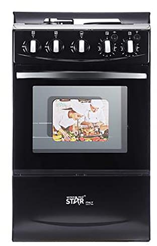 SONLED Forno Elettrico, Rotazione Completamente Automatica per Uso Domestico Multifunzionale Tostapane in Acciaio Inox Forno Elettrico, Forno Incorporato 52L, Forno A Vapore, Cottura Rotante A 360 °