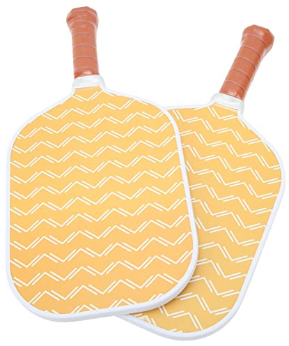 Paddles, Paddle Set with 4 Balls 16.1x8.0x1.6in Carbon Fiber PP Paddles and Balls for Outdoor Beach Sports