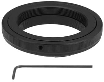 Be In Your Mind 1PC T2-AI Adattatore Per Obiettivo Ad Anello Con Attacco Per Fotocamera M42 Chiave Filettata Compatibile Con Nikon D3500 D3400 D3300 D300 D3100 Fotocamere E Obiettivi Per Telescopi