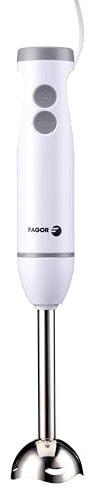 FAGOR Divamix Wish Batidora de Mano, 1000W, Velocidad Regulable + Turbo, Vaso 700ml, Diseño Ergonómico, Fácil Limpieza, Potente y Versátil