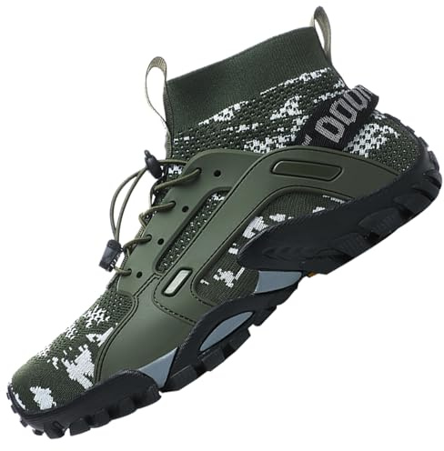VTASQ Hiking Boots Mens Outdoor Non-Slip Trekking Mountaineering Shoes Trainers Lightweight Camping Climbing Shoes Sneaker