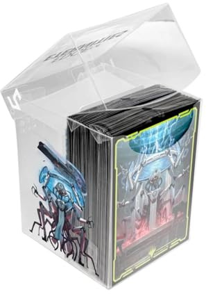 Ultra PRO - Edge of Eternities Counter Intelligence 100ct Deck Protector Sleeves in Clear Box for Magic: The Gathering, Card Protection, TCG Accessories, Collectible Trading Cards Game