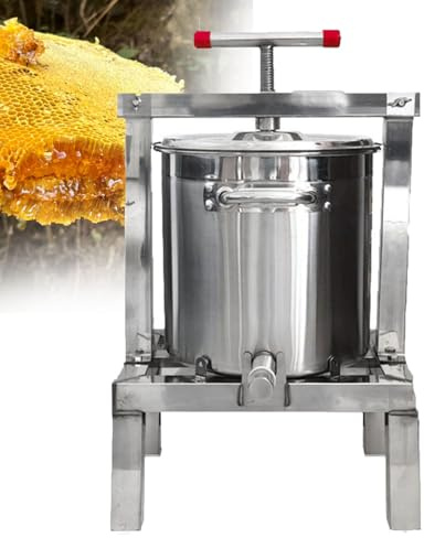 Prensa hidroprensa de acero inoxidable para sidra y vino, extractor manual de zumos de frutas, fácil de limpiar y ecológico para elaboración casera