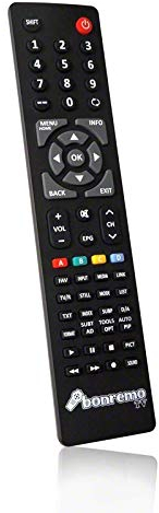 BC67276B bonremo Ersatzfernbedienung passend für JTC Atlantis 6.5 UHD Smart (DVB-PMU1650088HCATSI, GS0DD-AS65) LCD/LED-TV