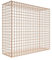 Rostige Gabione 100 cm x 90 cm x 30 cm (L x H x T), Maschenweite 5 cm x 5 cm, Spirale