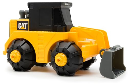 Cat Toys Official Unstoppable Movers Radlader Spielzeug | Baustellen Fahrzeuge Kinder mit Großen Rädern und Funktionstüchtigen Lichtern | Baustellenfahrzeug für Kinder ab 3 Jahre