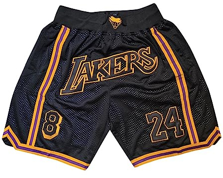 XYYYHTL Pantaloncini Basket Uomo Estivi Pantaloni da Basket Shorts Uomo con Tasche Corsa Sportiva E Fitness Casual Elastici Shorts da Basketball Classico
