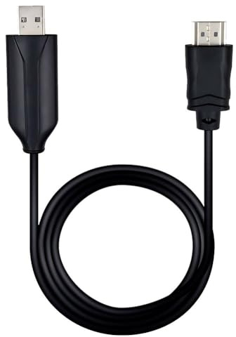 Jerilla USB 3.0 to HDMI Cable with Chip 1.5m USB 3.0 to HDMI to 1080p 60hz Video to Audio Adapter Cable Cord Suitable for HDTV Projector PC