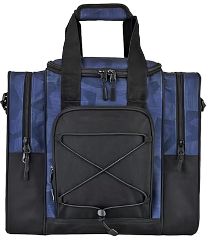 Sac de bowling - Fibre de polyester 36,5 cm - Design rembourré | Confort accru pour les balles de bowling individuelles - Sac à bandoulière pour le sport, les voyages, la salle de sport et l