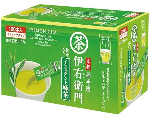 Iemon Instant green tea stick 0.8g × 120P