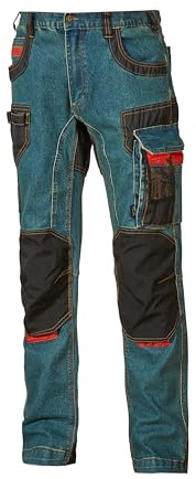 Upower PLATINUM BUTTON Rust Jeans - T: 50 ST071 Bleu/Noir