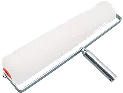 Rodillo Compuesto de Nivelación con Púas de 19,3 X 1,1 Pulgadas, Rodillo de Pintura Autonivelante para Piso de Látex de Aireación, Eliminación de Burbujas, Superficie de