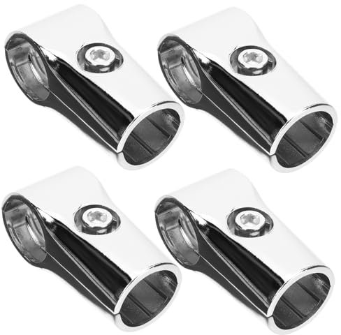 GREENADSCAPE Conectores De Extremo De Metal para Armarios Conectores De Varilla De Aleación De Aluminio para Postes