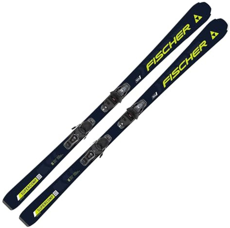 Ski Alpinski Pistenski - Fischer RC4 Supercomp - 160cm - On Piste Rocker - inkl. Bindung RS10 GW SLR Z3-10 - für fortgeschrittene und Gute Fahrer - Carvingski für präparierte Piste