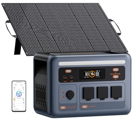 Power Station Centrale Elettrica Portatile con Pannello Solare 100W
