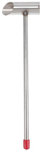 JEWEDECO Cucchiaio per Zucchero in Acciaio Inox 304 Robusto e Multifunzione Manico lungo Ergonomico, Paletta per Caramelle e Marshmallow, Accessorio Riutilizzabile per Uso Colore Casuale