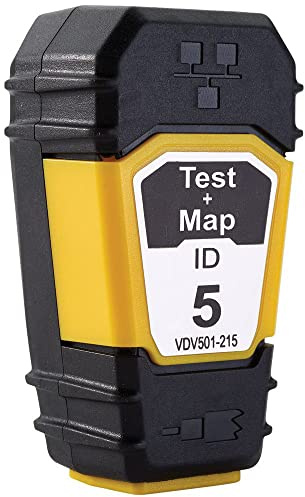 Klein Tools VDV501-215 Cable Tester Remote, Test + Map Remote #5 for Klein Tools Scout Pro 3 Cable Tester