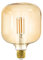 EGLO E27 LED Lampe dimmbar, große Amber Vintage Glühbirne Mid Size, Leuchtmittel für Retro Beleuchtung, 4,5 Watt (entspricht 40 Watt), 470 Lumen, warmweiß, 2200k, Edison Birne, T125, Ø 12,5 cm