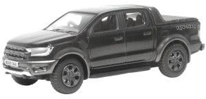 Oxford Diecast 1:76 Ford Ranger Raptor Agate Black Metallic Collectable model 76FR001