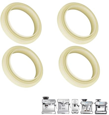 VZU 4 Stück 54mm Kopfdichtung Dichtung Dichtungsringe Kompatibel mit Breville Espressomaschine 878/870/860/840/810/500/450/ Sage 500/870/875/880/810/878