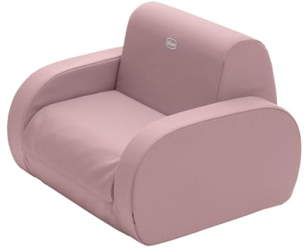 Chicco Twist Poltroncina per Bambini Trasformabile in Sdraio e Divanetto, Sedia per Bambini con 3 Configurazioni, Comoda e Leggera, Si Trasforma con 1 Gesto - Per Bambini 12+ Mesi