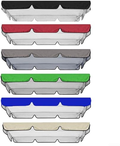 Housse d'auvent en polyester 190T pour jardin, protection durable contre les intempéries (I)