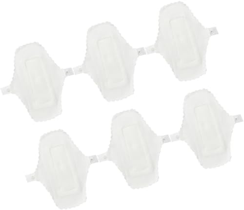 SMASOLO Compresas Sanitarias Lavables Reutilizables de Tela 180 MM 6 Unidades Toallas Menstruales Reutilizables para Mujer Protección Cómoda y Ecológica para Uso Diario y Viajes
