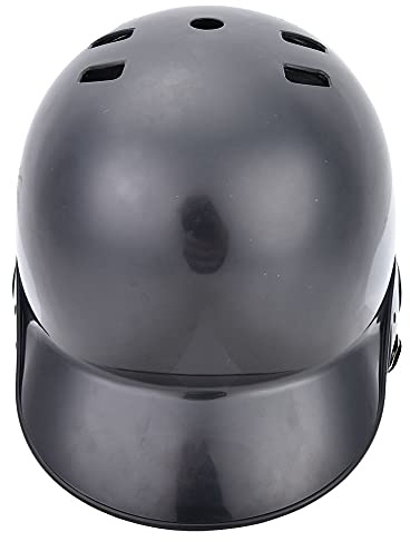 Alomejor Casque de Frappeur de Baseball, Casque de Sport ABS avec Doublure Intérieure en éponge et Ventilation Supérieure, Sangle Réglable, équipement de Protection de la Tête pour Adultes, Enfants,