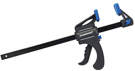 Silverline Tools VC101 Sargento Monomanual, Capacidad - Mordaza 300 mm