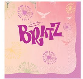 Bratz Fashion Pixiez Lunch Napkins, 16ct