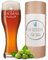 Leonardo Weizenbierglas - Glas 0,5l Geschenke für Männer - Geburtstagsgeschenk personalisiert - Bier Geschenke - Bierkenner 2.0 Vatertagsgeschenk - Motiv Ornament - Bierglas mit Gravur