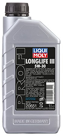 LIQUI MOLY Profi Longlife III 5W-30 | 1 L | Synthesetechnologie Motoröl | Art.-Nr.: 20651
