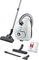 Bosch ProHygienic Serie I 4 - Aspirador con bolsa de rendimiento con filtro higiénico UltraAllergy especialmente diseñado para alérgicos, en blanco