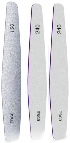 6 Limas de Uñas,conjunto de lima de uñas semipermanente para hogar,1000/4000, 100/180, 220/280,150, 180,240