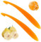 2 PCS Orange Peeler Tool,Citrus Opening Tool,Multi-Function Long Handled Orange Peeler,Easy Peelers,Suitable for Oranges,Lemons,Grapefruits,Mangoes