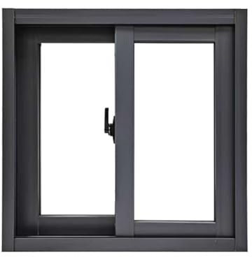 HARELA Finestra Scorrevole Orizzontale Finestra seminterrata Scorrevole Orizzontale Grande Finestra di Ricambio in Vetro temperato trasparent(70x70cm/27.6x27.6in)