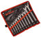 Amtech K0400 Combination Spanner Set, Drop Forged and Chrome Plated Spanners, 6mm to 19mm