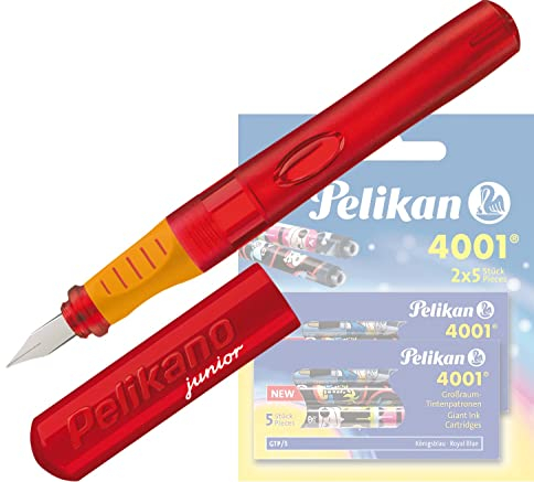 Pelikan Schulfüllhalter rot 1