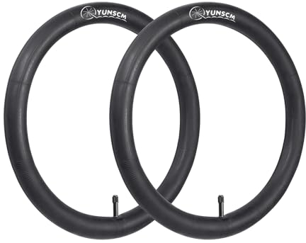 YunSCM 2PCS 45/57-305 Verdickter 16 Zoll Schlauch 16x1.75 16x1.95 16x2.10 16X2.125 16X2.25 AV32mm Ventil kompatibel Rennräder, Geländeräder, Elektroräder 16 Zoll Fahrradschlauch 16x1.75/1.95/2.10/2.25