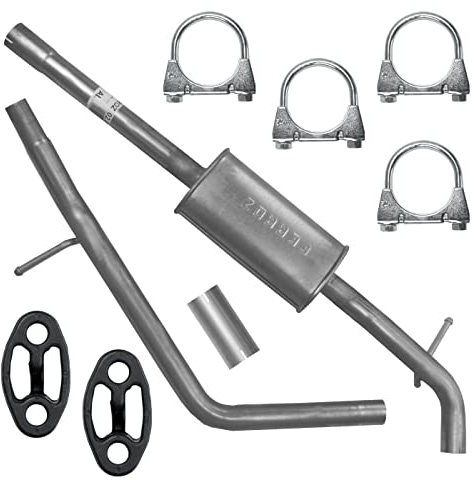 Ferroz Auspuff Mitelltopf Mittelschalldämpfer für Dacia Logan I 1 Kombi 1.4i 1.6i